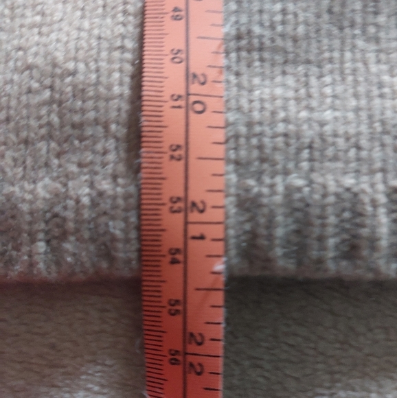 Brunello Cucinelli cashmere knit sweater. Zipper detail on back. Taupe tan M - Picture 6 of 14